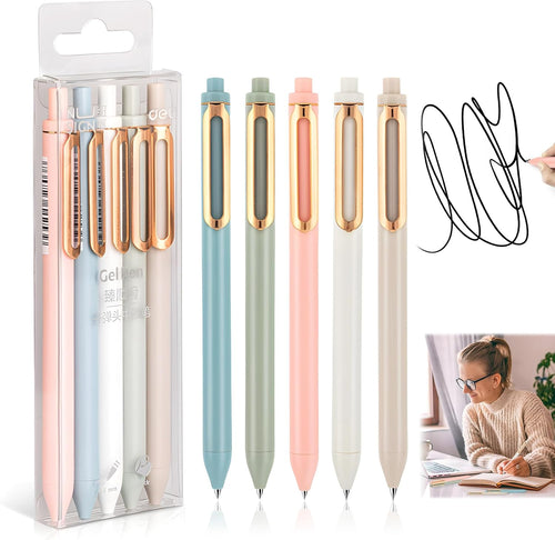 Gsedaox Smooth Writing Pens – 5 Pack – Fine Point