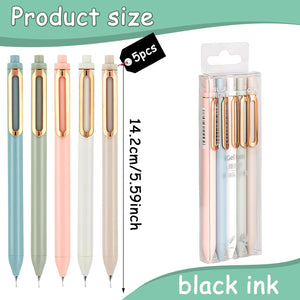 Gsedaox Smooth Writing Pens – 5 Pack – Fine Point