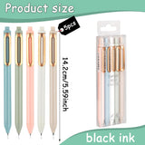 Gsedaox Smooth Writing Pens – 5 Pack – Fine Point