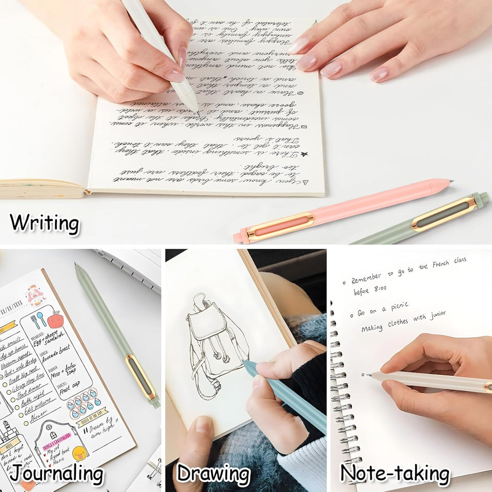Gsedaox Smooth Writing Pens – 5 Pack – Fine Point