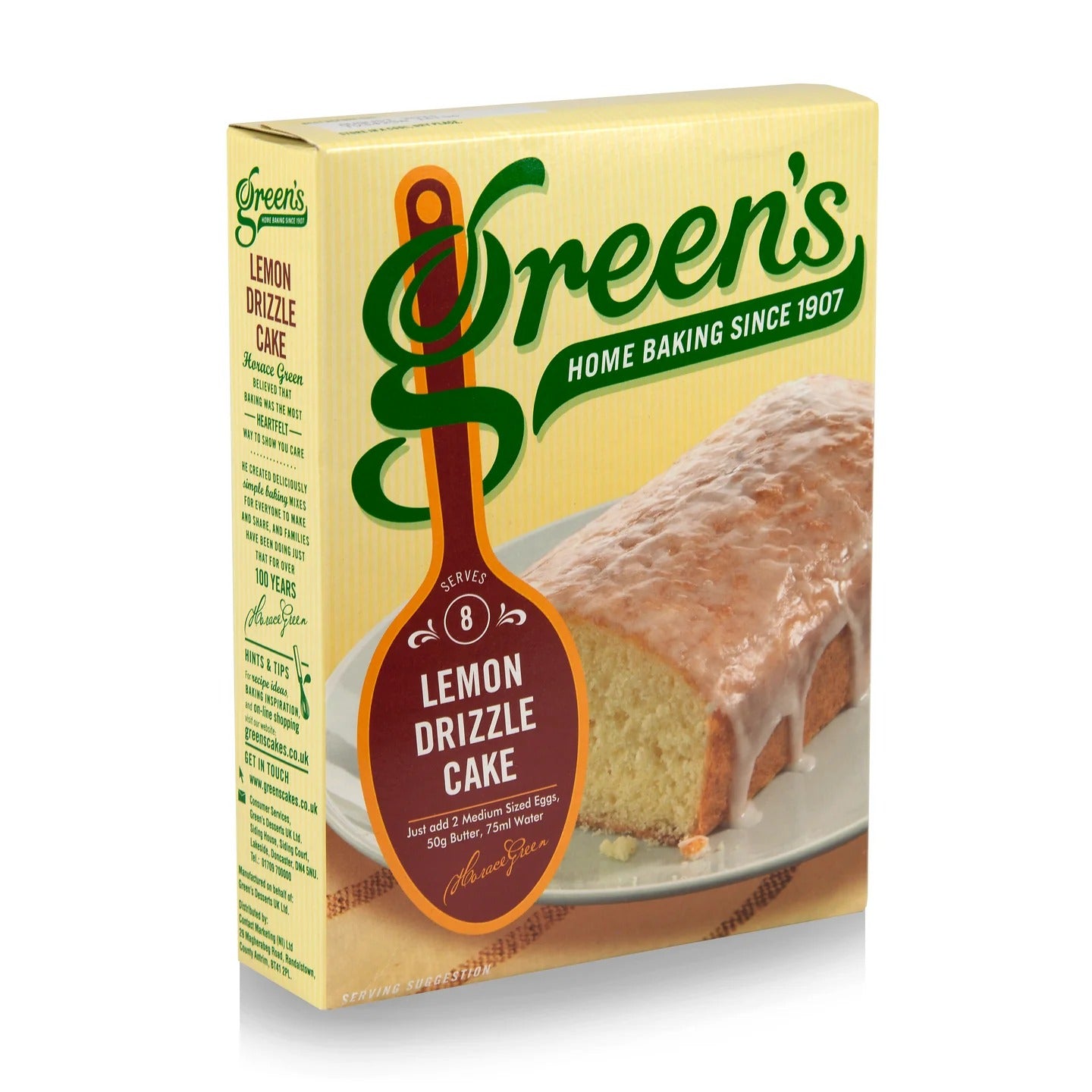 Lemon Drizzle Cake and Icing Mix 316g