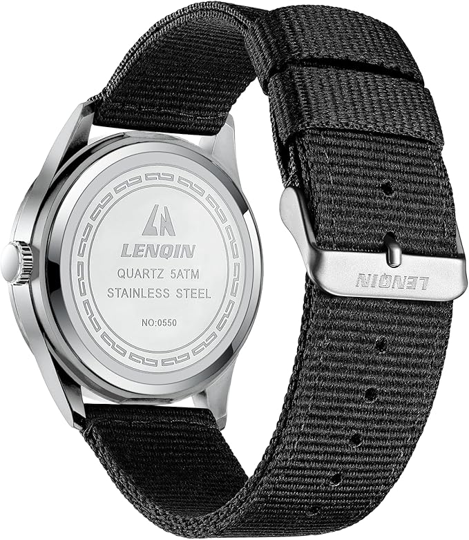 LN LENQIN Men’s Analog Tactical Watch