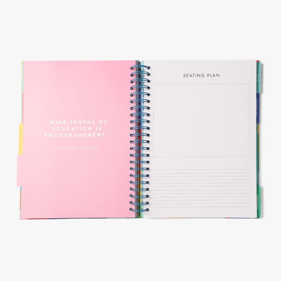 Paperchase Rainbow A4 Teacher Planner