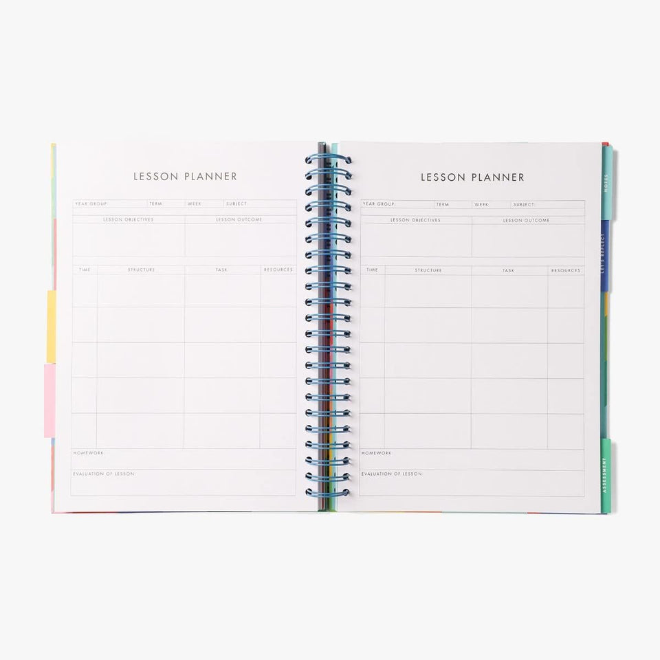 Paperchase Rainbow A4 Teacher Planner