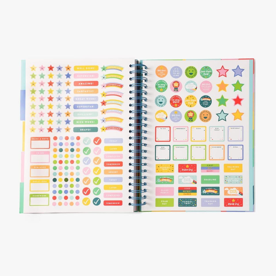 Paperchase Rainbow A4 Teacher Planner