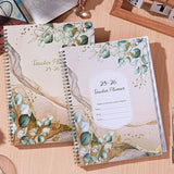Teacher Planner 2025-2026 - A4 Academic Diary 2025-2026 from Aug. 2025 to Jul. 2026, Week to View Teacher Planner, Monthly tabs, Inspirational Quotes & Graph Paper Pages