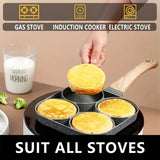 EggMaster™ 4-Hole Pan – Quick, Even Cooking