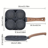 EggMaster™ 4-Hole Pan – Quick, Even Cooking