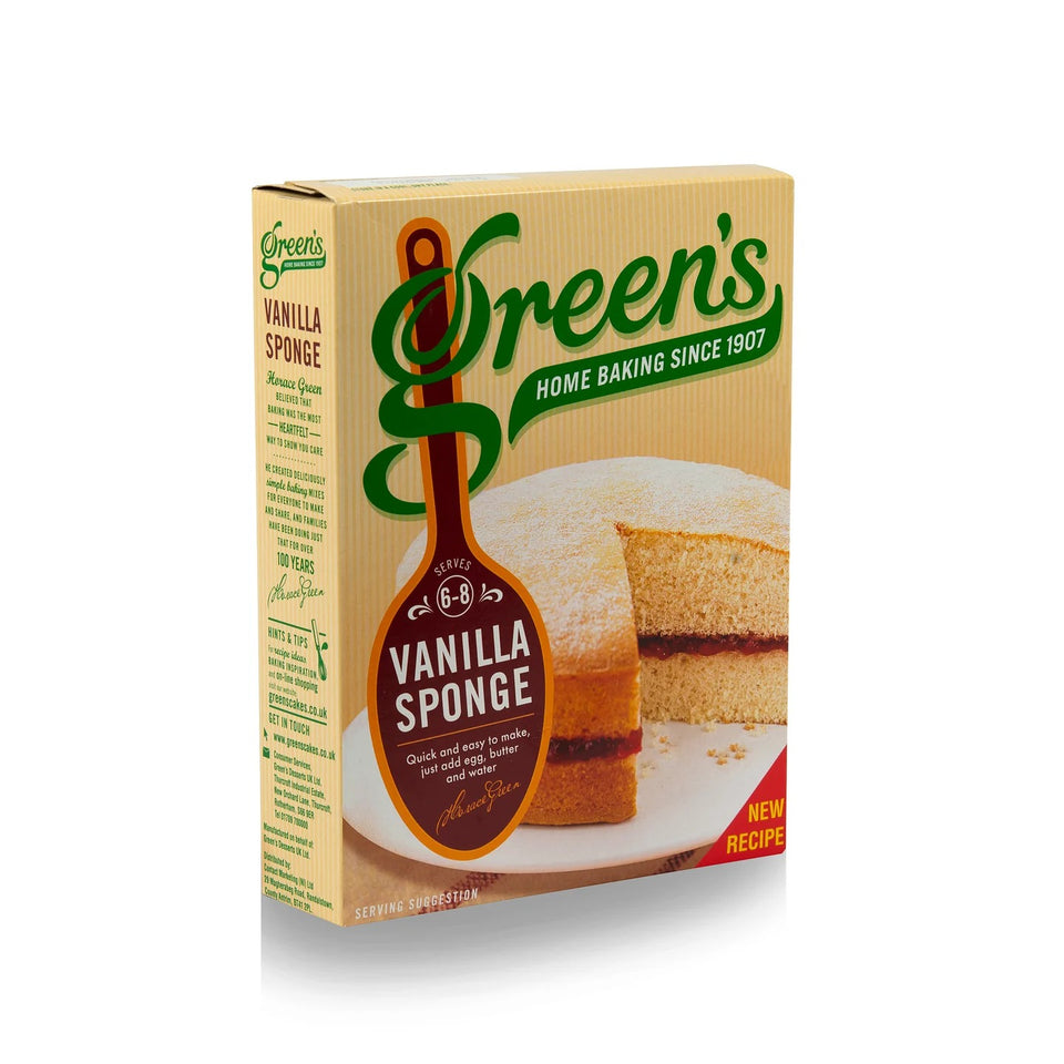 Green's Vanilla Sponge 221g