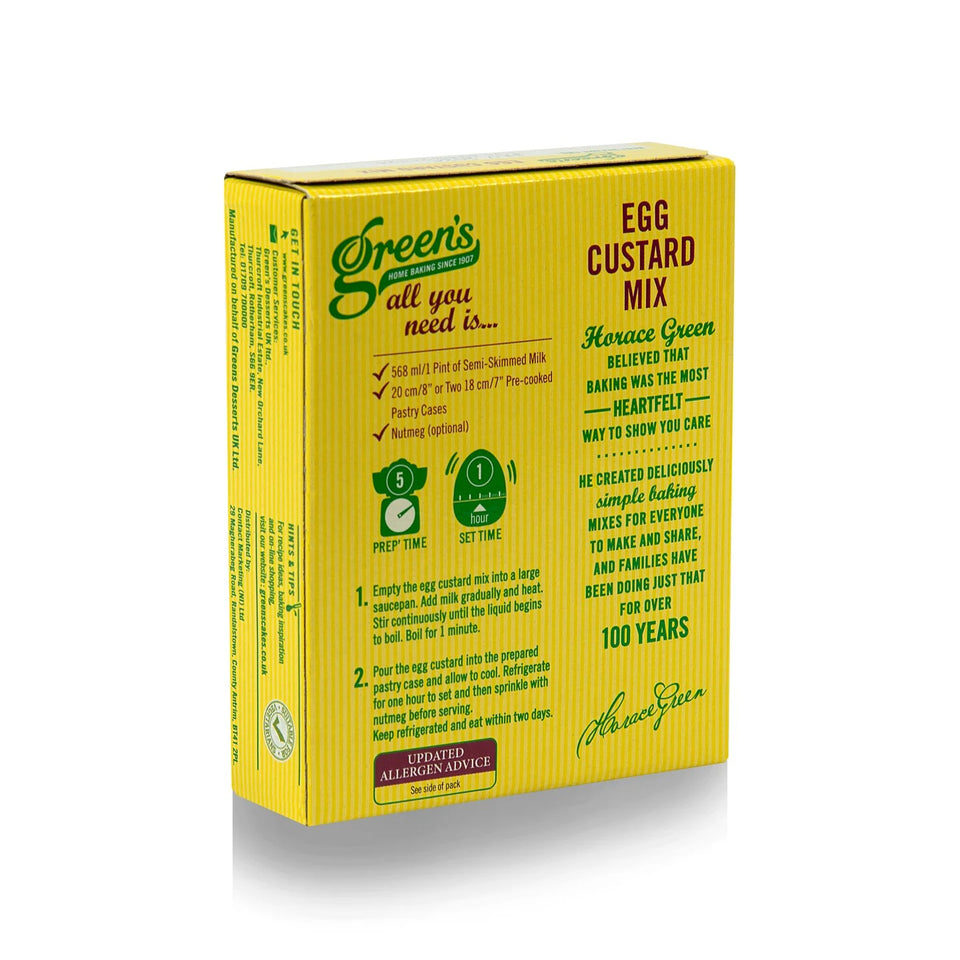 Green's Egg Custard Mix 54g