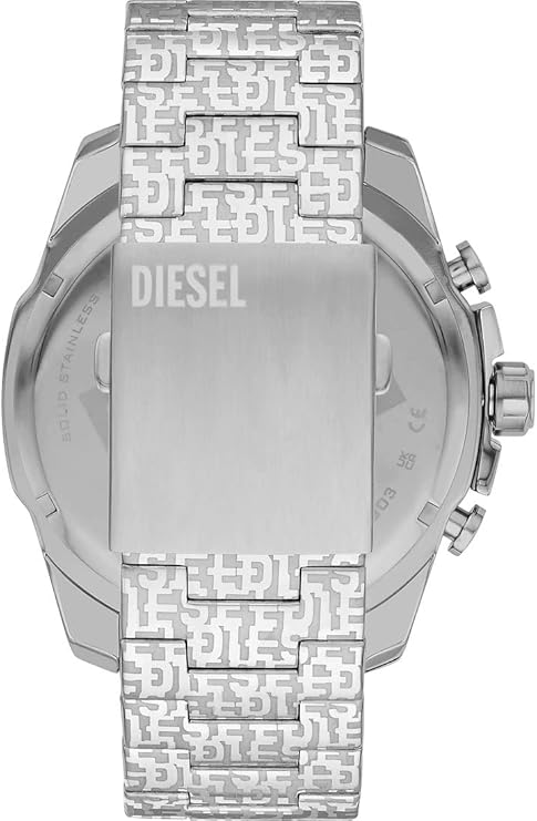 DIESEL Men’s Mega Chief Stainless Watch