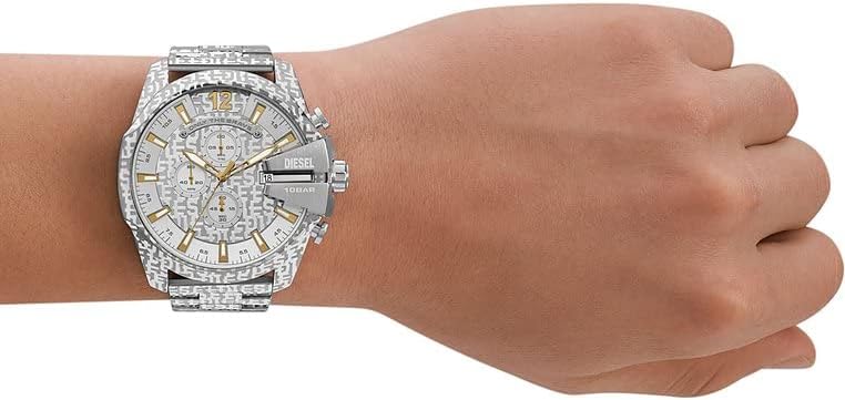 DIESEL Men’s Mega Chief Stainless Watch