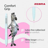 Zebra Z-Grip Smooth Pens – 5pk – Black Ink, 1.0mm