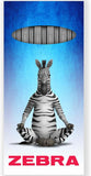 Zebra Pen Z-Grip Retractable Ballpoint Pens - 1.0mm Nib - Pack of 6