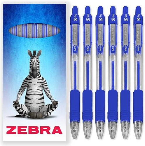 Zebra Ballpoint Pen Set – Medium Tip