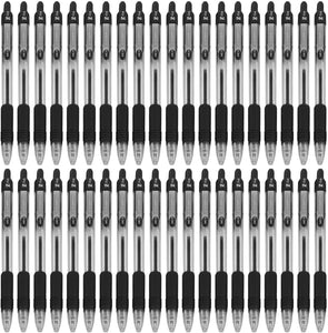 Z-Grip Retractable Ballpoint Pen - Economy Pack of 40 - Black